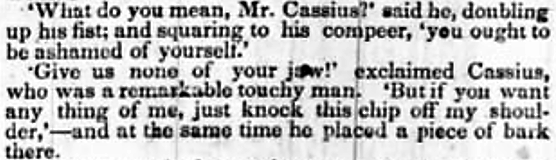 chip on one_s shoulder – Picayune - 22 February 1837