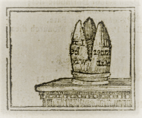 the Considering Cap - original illustration for The History of Little Goody Two-Shoes