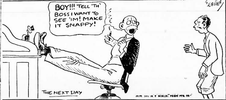 Milquetoast 3 - Oakland Tribune – 22 October 1924