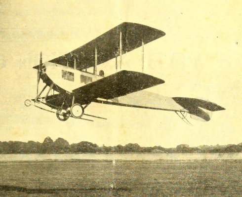 Sopwith biplane - The Aeroplane - 3 July 1913