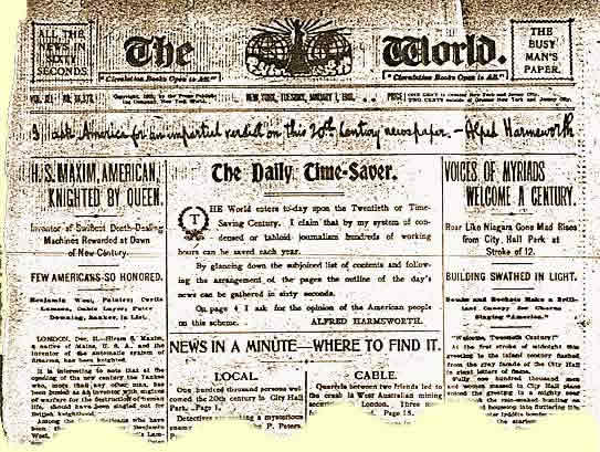 The World - 1st January 1901