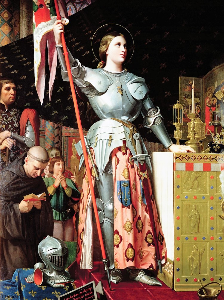 Ingres - Jeanne d'Arc au sacre du roi Charles VII