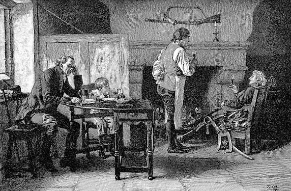 Claret and Small Beer - after Frank Dadd - The Graphic - 22 December 1894