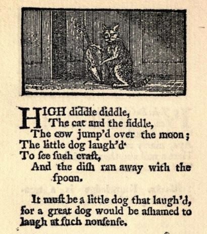 over the moon - Mother Goose_s Melody - 1791