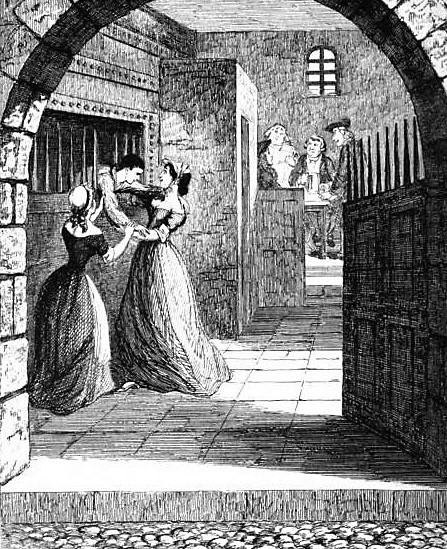 Jack Sheppard escaping from the condemned hold in Newgate - Bentley_s Miscellany - September 1839