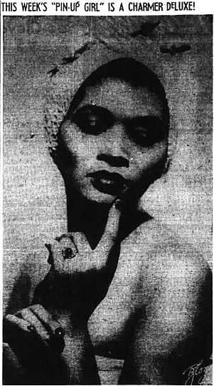 pin-up girl - Pittsburgh Courier (Pennsylvania) - 5 June 1943