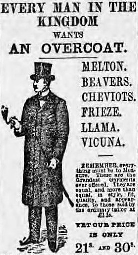 advertisement for Wilson &amp; Co - Lloyd_s Weekly Newspaper – 6 November 1898