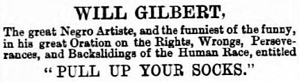 Will Gilbert - Bury Free Press (Suffolk) - 16 July 1881