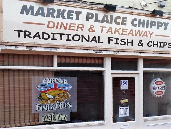 Market Plaice - chippy - Lancashire