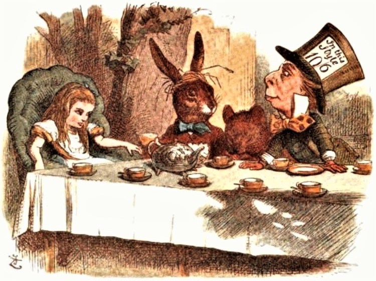 The Mad Tea-Party - The Nursery Alice (1889)