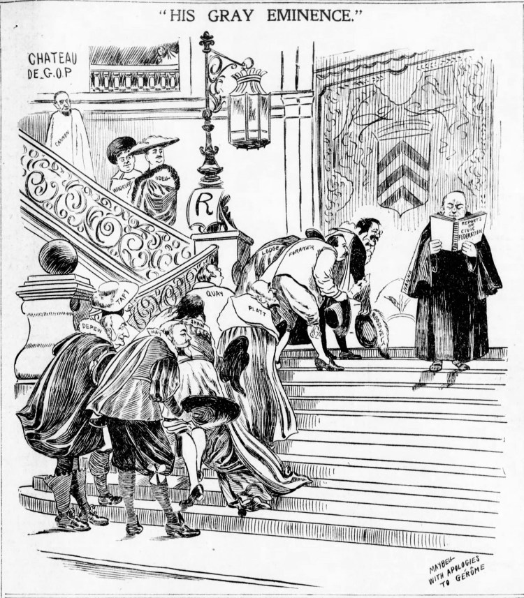 'His Gray Eminence' - The Brooklyn Daily Eagle (Brooklyn, New York) - 2 February 1904