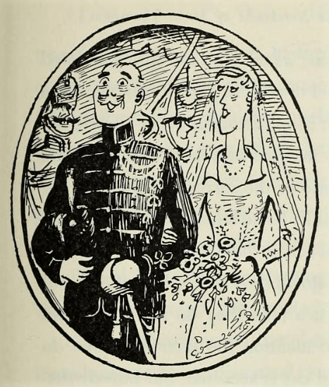 wedding of William Marmaduke Thompson and Ursula Plunkwell - The Notebooks of Major Thompson (1955)