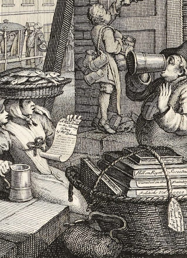 detail from Beer Street, by William Hogarth