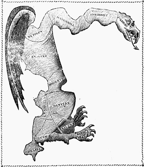 The Gerry-mander’ - Boston Gazette (Boston, Massachusetts) - 26 March 1812