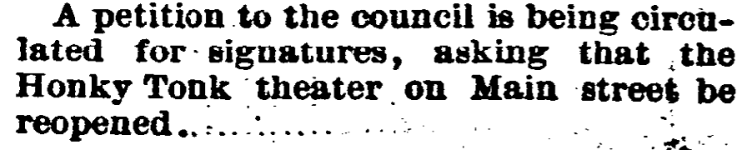'honky-tonk' - Fort Worth Gazette (Texas) - 24 January 1889