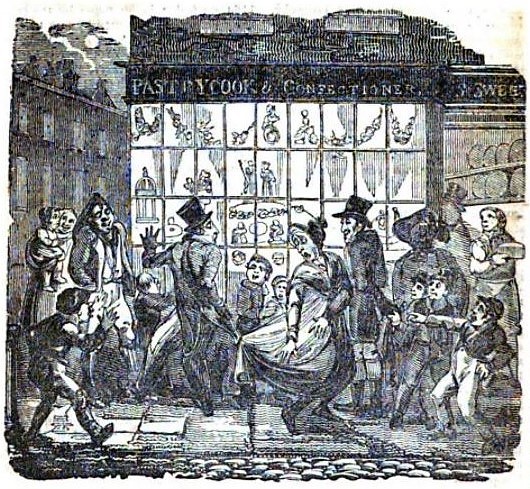 Twelfth Day – George Cruikshank – Every-day Book – 1826