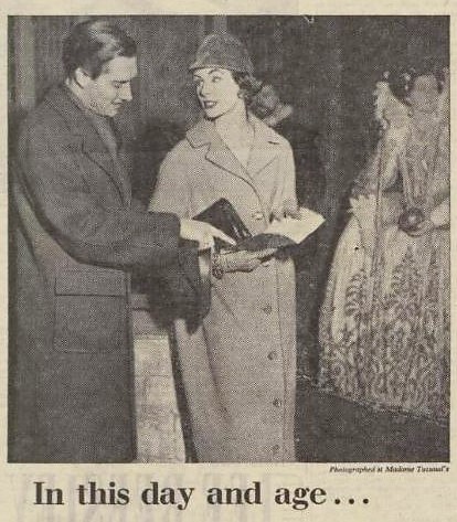in this day and age’ - advertisement for Burton tailoring - Lancashire Evening Post (Preston, Lancashire) - 18 October 1956