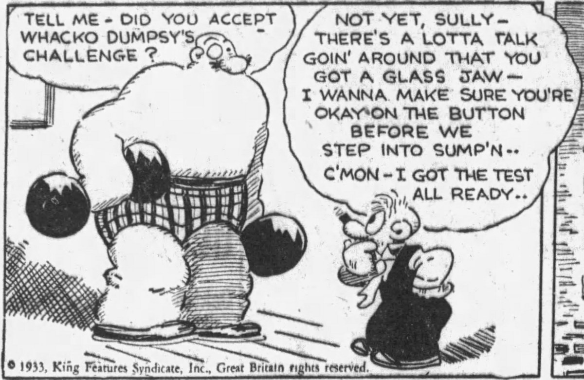 meanings and history of the term ‘glass jaw’ word histories