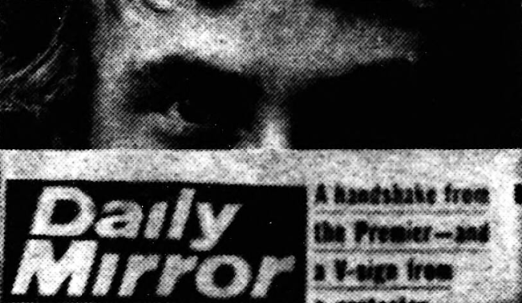 Chalkie White - Daily Mirror (London, England) - 23 July 1973