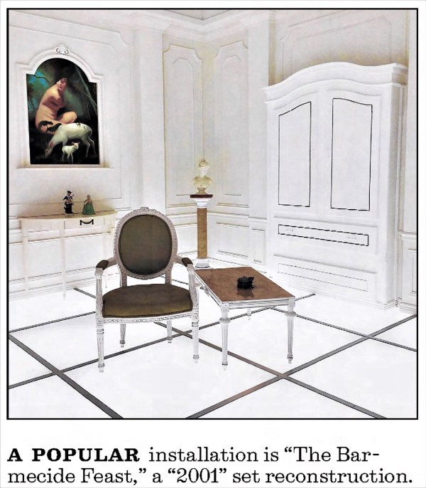 'The Barmecide Feast' Simon Birch - Los Angeles Times - 7 May 2017