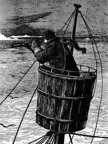 The Arctic expedition — The crow’s nest - The Graphic (London) - 29 May 1875