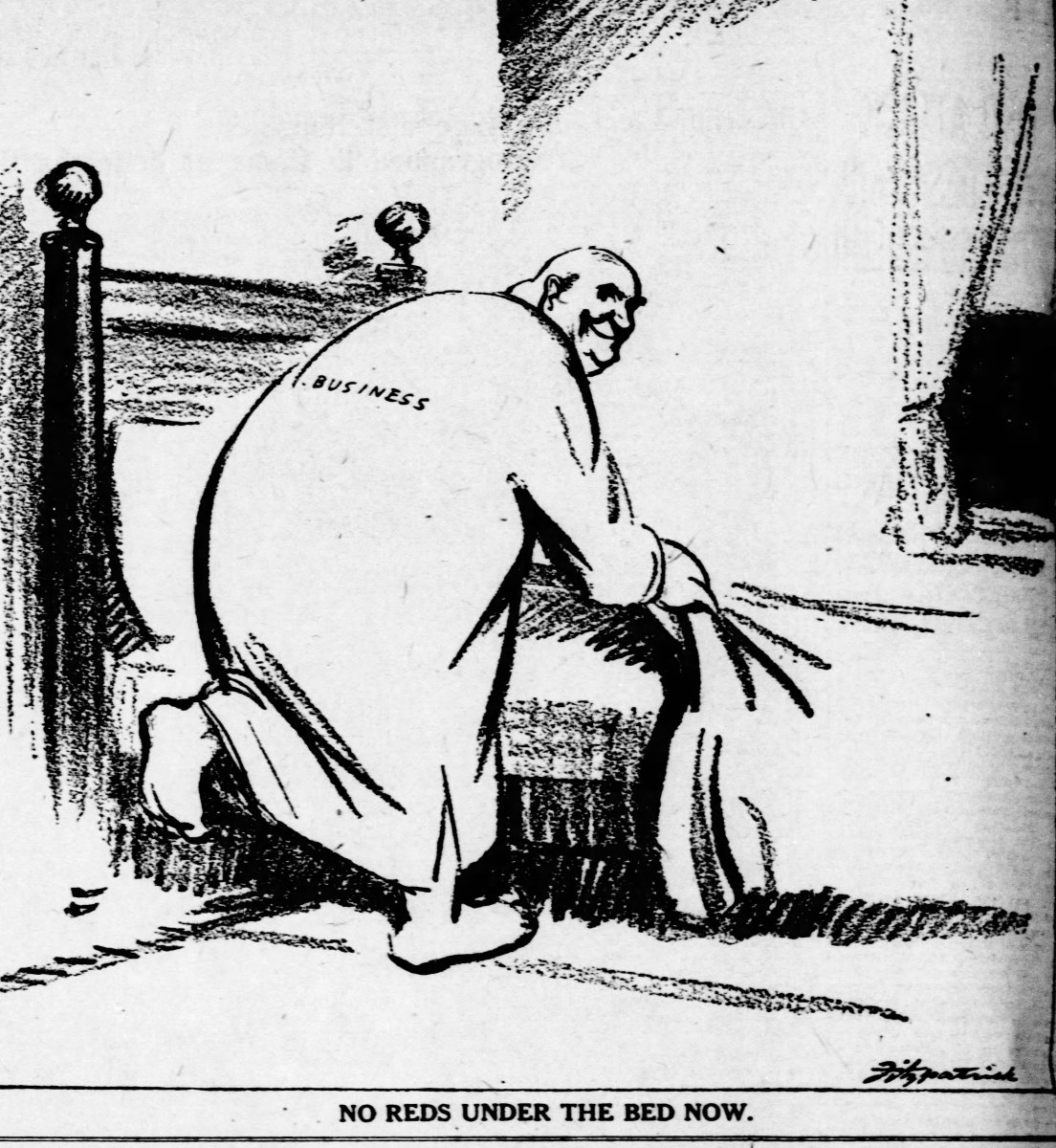 meaning and origin of ‘reds under the bed’ – word histories