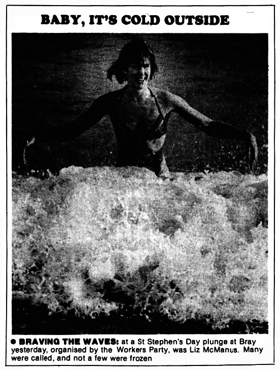 'Many were called, and not a few were frozen' - The Sunday Tribune (Dublin, Ireland) - 27 December 1987