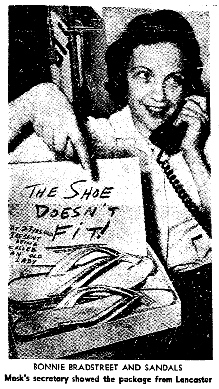 'little old ladies in tennis shoes' - San Francisco Chronicle - 10 August 1961