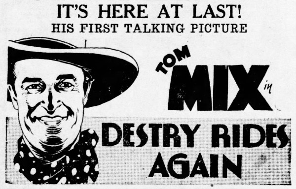 Tom Mix - Bradford Evening Star and the Bradford Daily Record (Bradford, Pennsylvania) - 2 June 1932