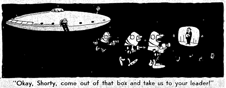 'take us to your leader' - The Milwaukee Journal (Milwaukee, Wisconsin) - 30 September 1956