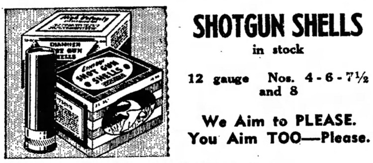 'we aim to please; you aim too, please' - Nashua Telegraph (Nashua, New Hampshire) - 8 October 1947