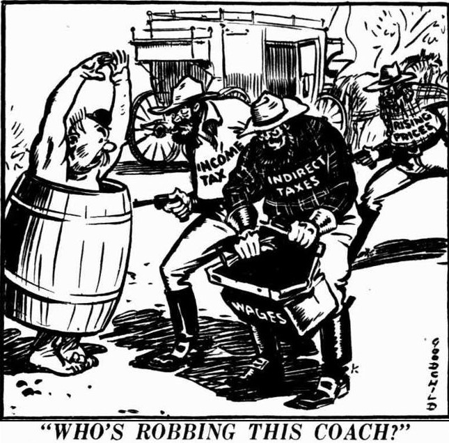 'who's robbing this coach' - The News (Adelaide, South Australia) - 8 January 1947